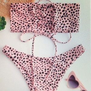 cute cheetah bathing suit